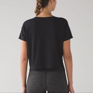 Lululemon Cates Crop Tee